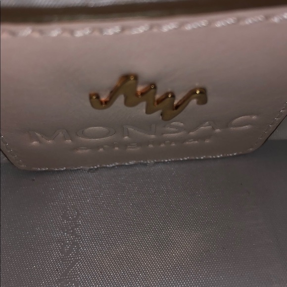 Monsac Lepoard Print Tote - Picture 4 of 5